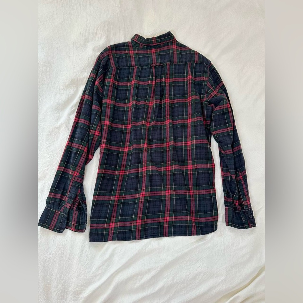 Navy Flannel Shirt - Picture 6 of 7